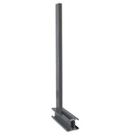 Staander draagarmstelling voor middelzware lasten - 2500x600 mm/profiel 200x80x3 mm/incl. voet/enkelzijdig/2.220 kg/leverbaar in diverse RAL kleuren