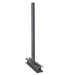 Staander draagarmstelling voor middelzware lasten - 2000x(2x)1000 mm/profiel 200x80x3 mm/incl. voet/dubbelzijdig/4.480 kg/leverbaar in diverse RAL kleuren