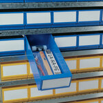 MB 300/160 -Magazijnstellingbakken - 300x160x100/112 mm/uit polystyrol/voor het effici&euml;nt bewaren van kleine onderdelen/verpakkingseenheid: 15 stuks