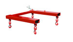 Traverse voor Big-Bag's type TBB-W/merk Bauer S&uuml;dlohn/afmetingen ca. 900x945x365 mm (lxbxh)/draagkracht 1250 kg