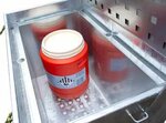 Lithium-Ionen opslagcontainer type LIL 340 - binnenmaten ca. 995x545x640 mm (lxbxh)/buitenmaten ca. 1200x800x1000 mm (lxbxh)/inhoud 340 liter/veilige opslag van lithium-ionen batterijen