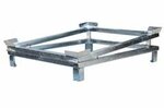 IBC Vloeistof restlediger type IR-1 verzinkt - ca. 1280x1080x275 (370) (lxbxh)/stelplaats 1200x1000 mm/draagkracht 1500 kg