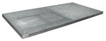 Bodembeschermbak type BSW 23 verzinkt - ca. 2850x1350x78 mm (lxbxh)/opvangvolume 269 liter/met verzinkt rooster (draagkracht 5000 kg/m&sup2;)/met palletwagen of heftruck berijdbaar