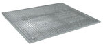Bodembeschermbak type BSW 23 verzinkt - ca. 2850x1350x78 mm (lxbxh)/opvangvolume 269 liter/met verzinkt rooster (draagkracht 5000 kg/m&sup2;)/met palletwagen of heftruck berijdbaar