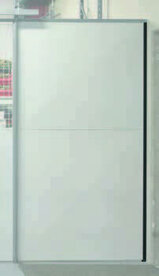 Profiel muurbevestiging voor industri&euml;le scheidingswand/hoogte 2200 mm/U profiel 30x30x1 mm/leverbaar in diverse RAL kleuren