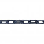 MNK-nylon afzetketting lengte 25 meter/schakeldikte &Oslash; 8 mm/schakelopening 51x15 mm/testlast 340 daN/treklast 530 daN/kleur: zwart