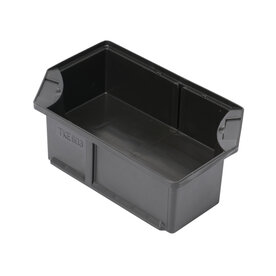 TKE 603 -Inzetbak voor serie DTK - 273x173x80 mm (lxbxh)/uit hoogwaardig polypropyleen/antracietgrijs/verpakkingseenheid: 8 stuks