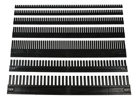 TRK 180-15 - Vakverdelingsstrip voor magazijnbakken serie VTK/afmetingen 1150x180 mm/kleur: antraciet