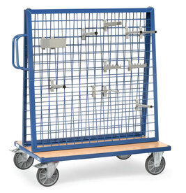 Materiaalwagen 1301, draagvermogen 600 kg, laadvlak 1200x800 mm, Fetra