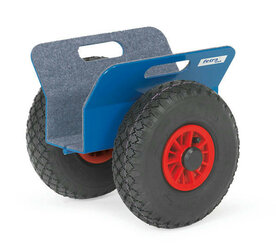 Platenroller 4157, draagvermogen 250 kg, hoogte 300 mm, scheplengte 300 mm, schepbreedte 95 mm, Fetra