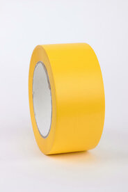 Set met 5 rollen markeringstape type MB-G-50/breedte 50 mm/sterkte 0,16 mm/lengte 33 m/kleur: geel