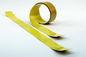 Stalen markeringstape type MB-ST1/overrijdbaar/breedte 100 mm/sterkte 0,7 mm/lengte 1,5 m