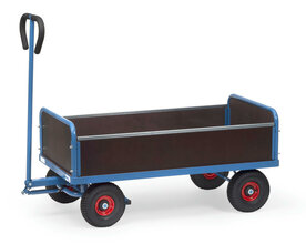 Handtrekwagen met 4 wanden 4051L, laadvlak 1000x550mm, Fetra