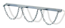 Gasflessen - wandhouder - voor 3 gasflessen &Oslash; 230 mm, Fetra