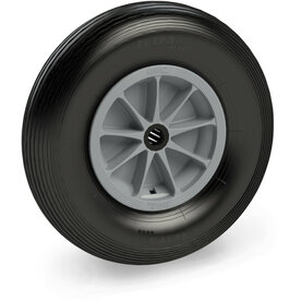 PU-wielen (Polyurethaan) 72620G, draagvermogen 250 kg, wiel &Oslash; x breedte 400x100 mm, Fetra