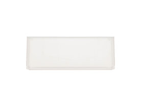 VKB/T 186-Verdeelschot voor VKB magazijnstellingbakken -voor breedte 186 mm/uit polystyrol/transparant/verpakkingseenheid: 25 stuks