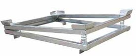 IBC Vloeistof restlediger type IR-3 verzinkt - ca. 1280x1080x155 (265) (lxbxh)/stelplaats 1200x1000 mm/draagkracht 1500 kg