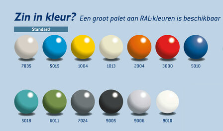 Dwarsbalken draagarmstelling voor middelzware lasten - hartafstand 1500 mm/2 dwarsbalken nodig tussen 2 staandervoeten/ter ondersteuning van legborden/leverbaar in diverse RAL kleuren