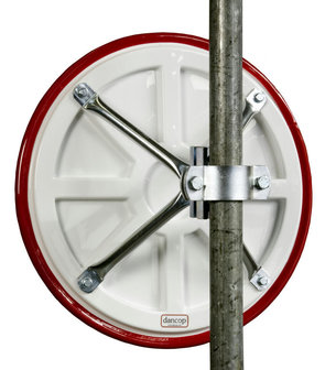 Verkeersspiegel rond TM-I AC 50/acryl &Oslash; 50 cm/kijkafstand 5-7 meter/met rode rand/verhogen de veiligheid op industrieterreinen