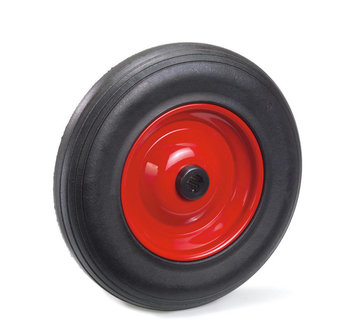 Massief rubber banden 71221, draagvermogen 350 kg, wiel &Oslash; x breedte 400x80 mm, Fetra