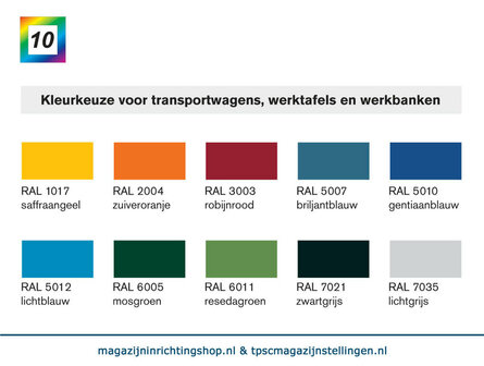 Etagewagen 106-1035 kopwanden met rooster, met 5 laadvlakken, laadvlak 1200x800 mm, Tauroflex