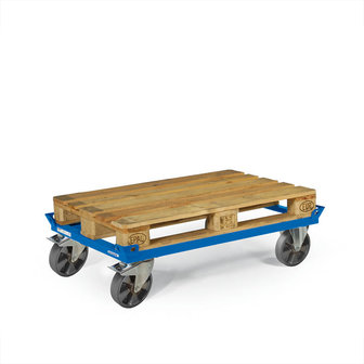 Palletonderwagen elastisch 18-1057, draagvermogen 1200 kg, laadvlak 1210x810 mm, Rotauro