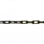 MNK-nylon afzetketting lengte 50 meter/schakeldikte &Oslash; 6 mm/schakelopening 42x12 mm/testlast 200 daN/treklast 340 daN/kleur: zwart