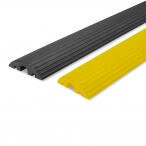MORION kabelbrug klein/afmetingen 210x1200x65 mm (lxbxh)/beveiligen van kabels en buizen tot 45 mm &Oslash;/sterk rubber/kleur: geel