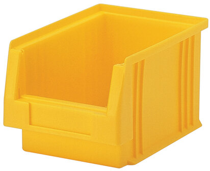 PLK 3 -Magazijn zichtbakken - 230/205x150x125mm/uit hoogwaardig polypropyleen/stapelbaar door stapelrand/verpakkingseenheid: 25 stuks