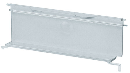 PLK 2-K -Transparante klep voor magazijnzichtbak PLK 2 - 170x59 mm (bxH)/polycarbonaat/verpakkingseenheid: 10 stuks