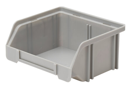LK 5 -Magazijn zichtbakken - 85/65x105x45 mm/uit polystyrol/stapelbaar door stapelrand/verpakkingseenheid: 50 stuks