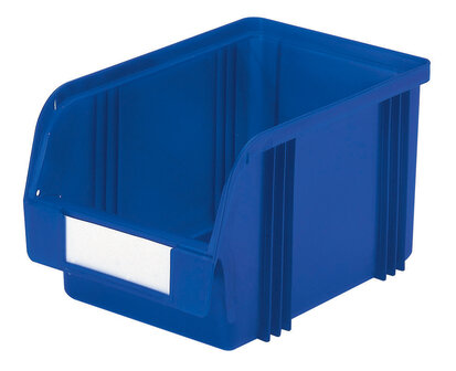 AK 3 -Magazijn zichtbakken - 230/200x140x130 mm/uit polypropyleen/niet stapelbaar/verpakkingseenheid: 25 stuks