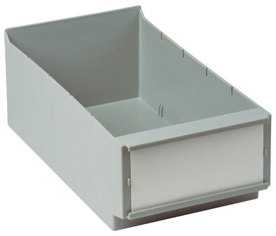 MB 300/160 -Magazijnstellingbakken - 300x160x100/112 mm/uit polystyrol/voor het effici&euml;nt bewaren van kleine onderdelen/verpakkingseenheid: 15 stuks