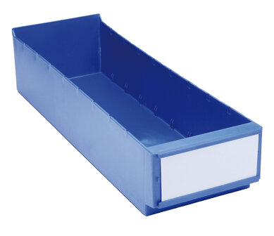 MB 500/160 -Magazijnstellingbakken - 500x160x100/112 mm/uit polystyrol/voor het effici&euml;nt bewaren van kleine onderdelen/verpakkingseenheid: 15 stuks