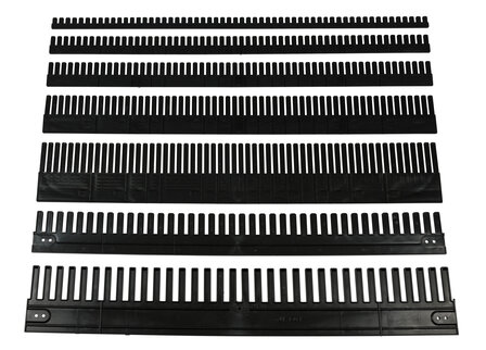 TRK 60-5 - Vakverdelingsstrip voor magazijnbakken serie VTK/afmetingen 1150x60 mm/kleur: antraciet