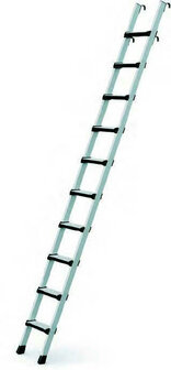 Inhangladder voor stellingen type Saferstep LH - buitenbreedte ladder 420 mm/ maximale loodrechte inhanghoogte van 1,31 tot 1,78 m/aantal treden 6
