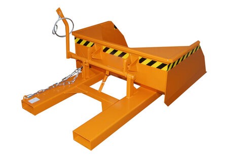 Shovel type BSE 75 gelakt - bak-binnenmaten ca. 1200x1200x550 mm (lxbxh)/draagkracht 1500 kg/inhoud ca. 0,75 (m&sup3;)/mechanisch/schraaplijst van speciaal staal