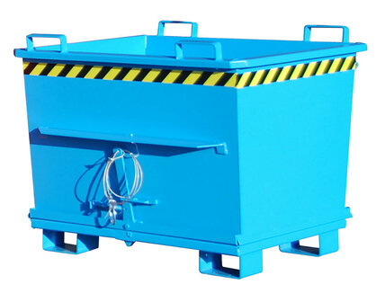 Bodemklepcontainer type BKB 700/merk Bauer S&uuml;dlohn/afmetingen ca. 1040x1200x970 mm (lxbxh)/draagkracht 1500 kg/inhoud ca. 0,70 (m&sup3;)