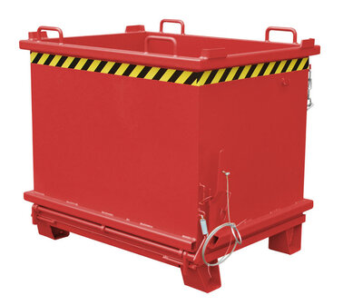 Bodemklepcontainer type SB 1500/merk Bauer S&uuml;dlohn/afmetingen ca. 1035x1910x1160 mm (lxbxh)/draagkracht 2000 kg/inhoud ca. 1,50 (m&sup3;)