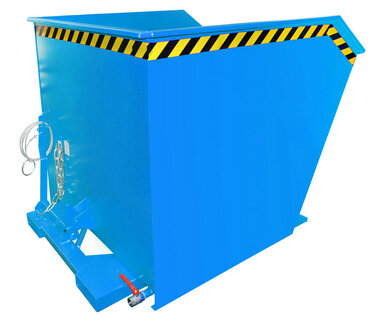 Spaandercontainer type SGU 150 - ca. 1640x1280x1090 mm (lxbxh)/draagkracht 1500 kg/inhoud ca. 1,50 (m&sup3;)/voor het opvangen en scheiden van vloeistoffen van vaste stoffen