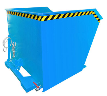 Spaandercontainer type SGU 200 - ca. 1640x1680x1090 mm (lxbxh)/draagkracht 1500 kg/inhoud ca. 2,00 (m&sup3;)/voor het opvangen en scheiden van vloeistoffen van vaste stoffen