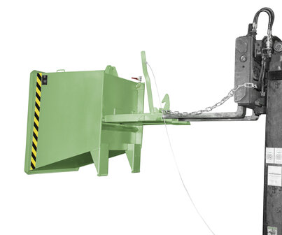 Spaandercontainer type SGU-RZ 30/merk Bauer S&uuml;dlohn/afmetingen ca. 1230x875x530 mm (lxbxh)/draagkracht 750 kg/inhoud ca. 0,30 (m&sup3;)