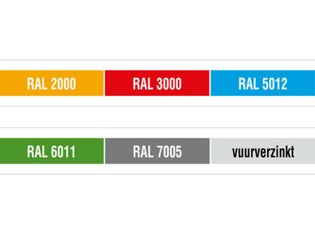 Rekopvangbak type RW-GR 2700-3 - ca. 2650x1300x435 mm (lxdxh)/met verzinkt rooster (draagkracht 1000 kg/m&sup2;)/opvangvolume 1124 liter/voor liggerlengte 2700 mm