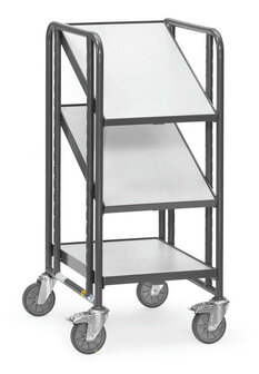 ESD-Eurobakkenwagen 9381, laadvlak 410x610mm, Fetra