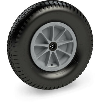 PU-wielen (Polyurethaan) 72621G, draagvermogen 250 kg, wiel &Oslash; x breedte 400x100 mm, Fetra