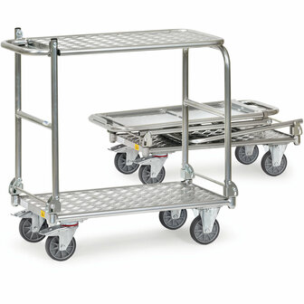 ESD-Klapbare wagen 91180, laadvlak 720x450mm, Fetra