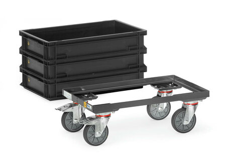 ESD-Eurobakken rolplateau 93580, laadvlak 605x405mm, Fetra