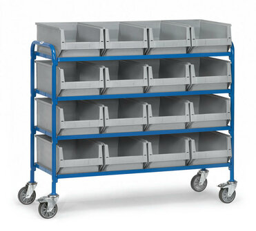 Bijzetwagen 32951, laadvlak 1250x470mm, Fetra
