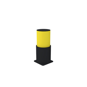 D-flexx flexibele kunststof rampaal type Bravo 50-50/hoogte 500 mm/diameter 200 mm/met draaibare manchet/inclusief bevestigingsmateriaal