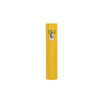 Kunststof stijlbeschermer type DFRG-1-0-600/bevestiging direkt op de stijl/hoogte 600 mm/voor stijlbreedte 75-99 mm/kleur: geel